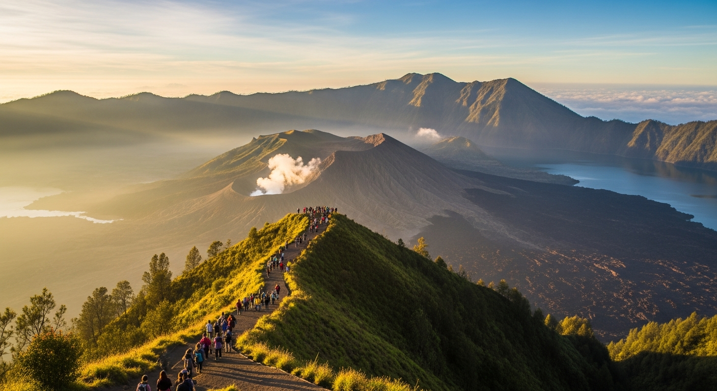 Mount Batur & Natural Hot Springs Combos