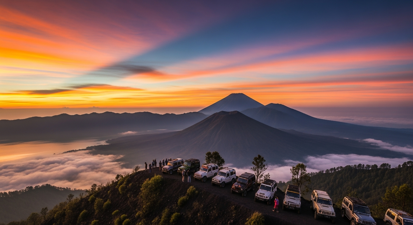 Mount Batur Jeep Tours (4WD Sunrise)